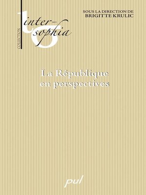 cover image of La République en perspectives